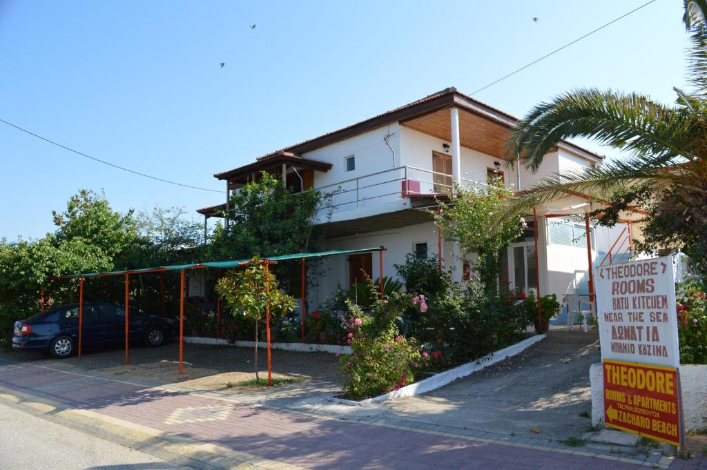 Theodore Apartments Zacharo Kamer foto